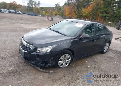 2014 Chevrolet Cruze Ls Auto из США, поврежденный, VIN 1G1PA5SG9E7279040